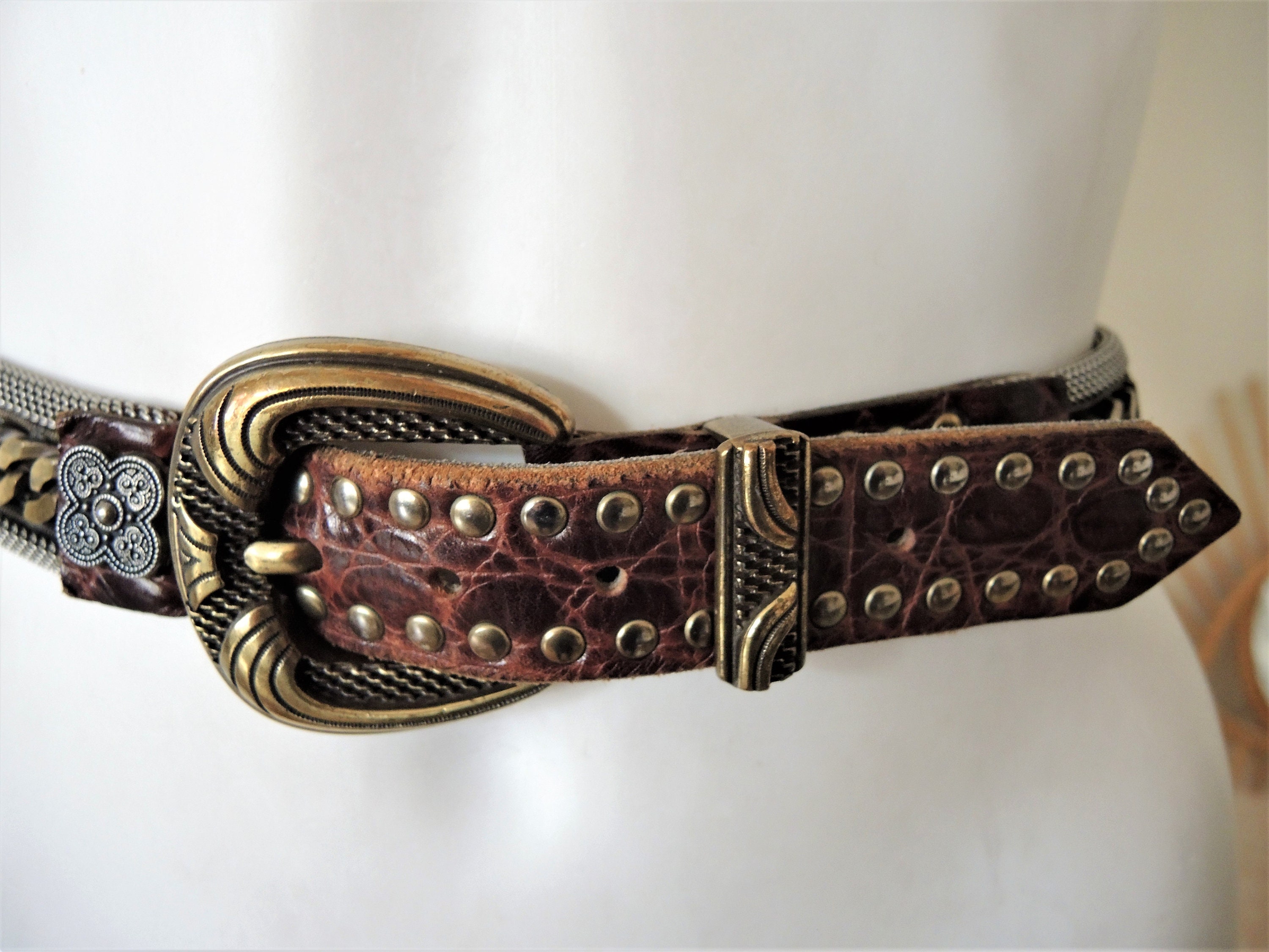 再追加販売 vintage nanni western design ベルト - 通販 - www