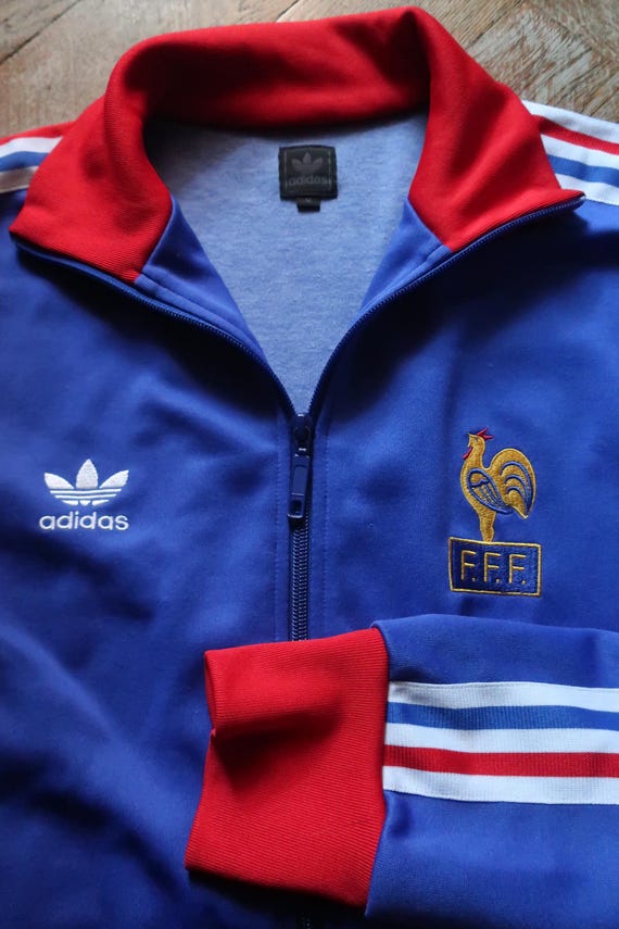 Vintage Adidas France Track Jacket FIFA World Cup | Trefoil Logo
