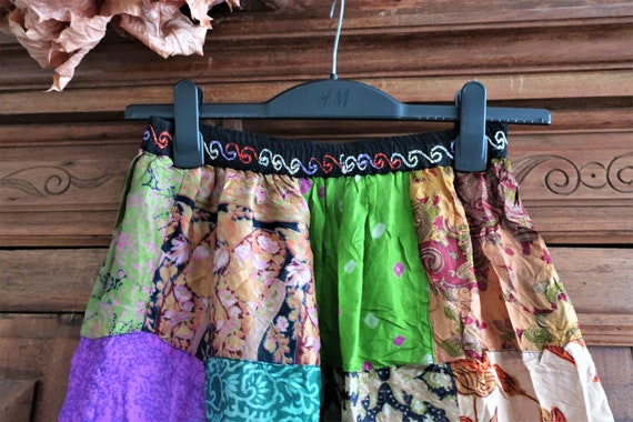 Boho Skirts: Tie dye Nepal skirt