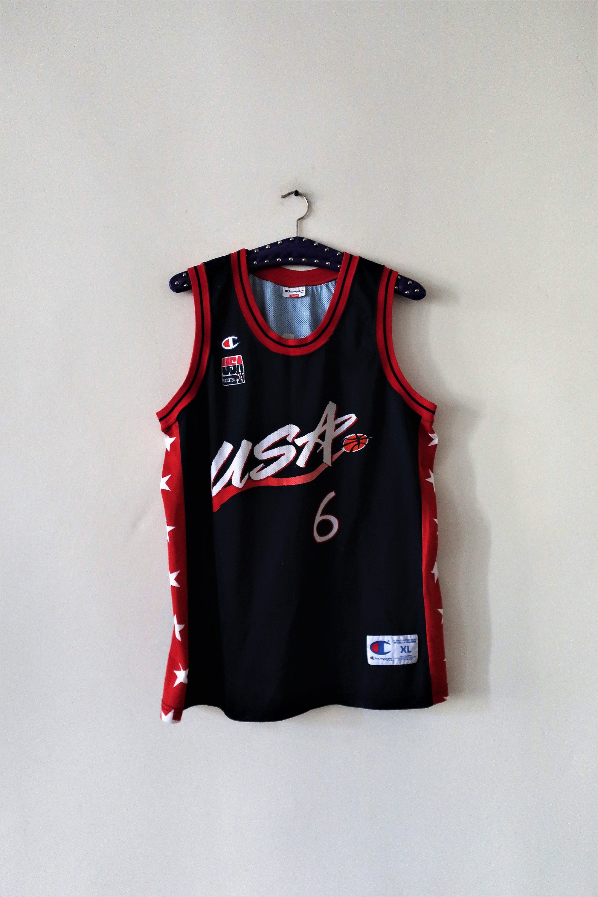 Vintage Champion USA Basketball Dream Team Tank Top Shirt