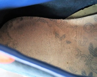 Rare Vintage Dublin Adidas City Series Blue Suede Sneakers