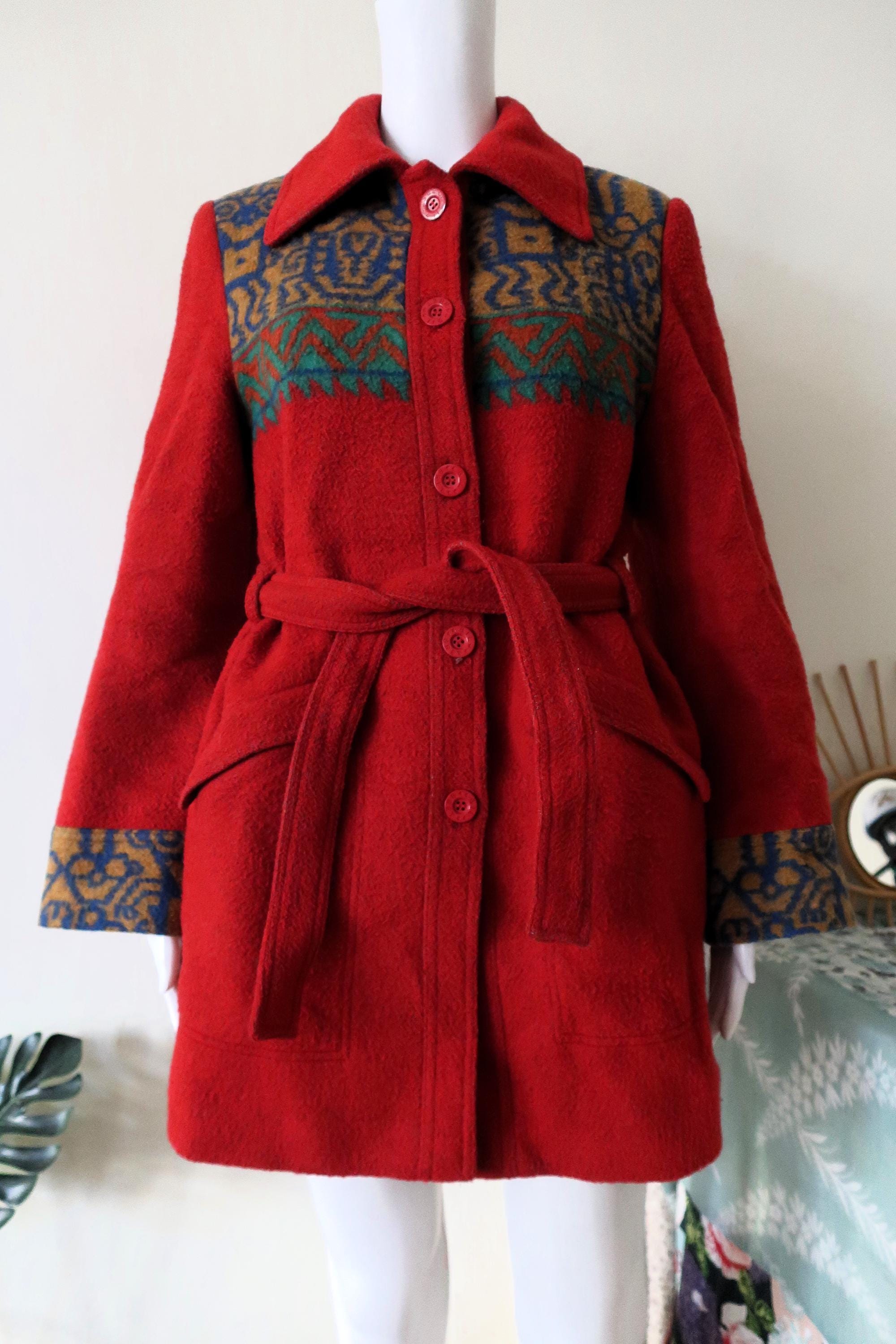 ドイツ製ヴィンテージ ギル・ブレット ショートウールコート