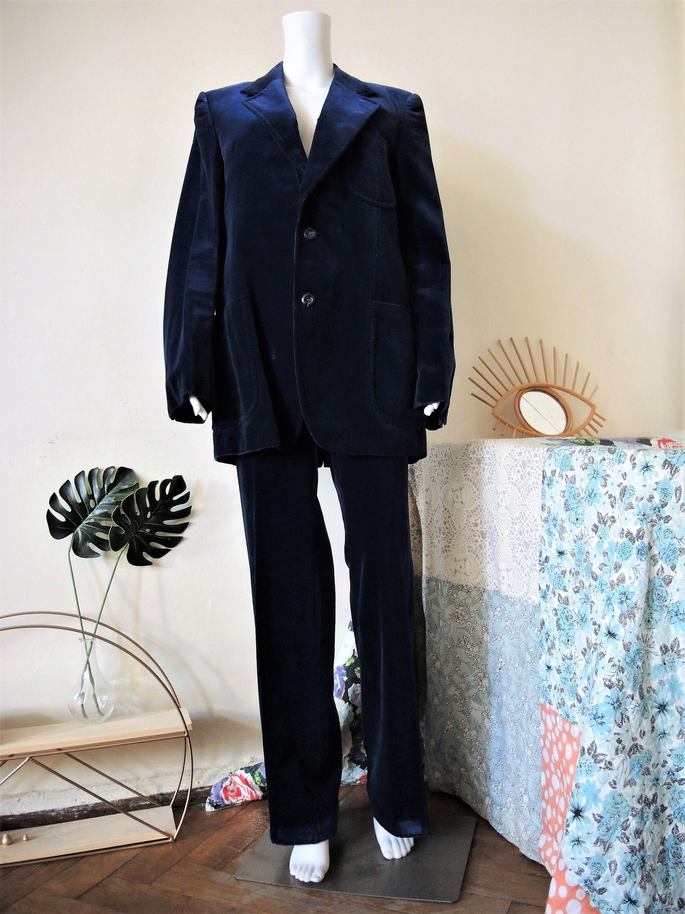 subasta.more.com.uy - 15400円 vintage 70s suit jacket 短丈 ...