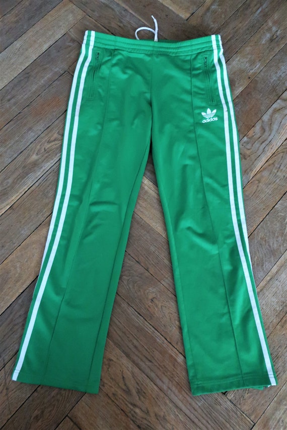 Adidas Originals Firebird Track Pants Green - 80s Casual Classics