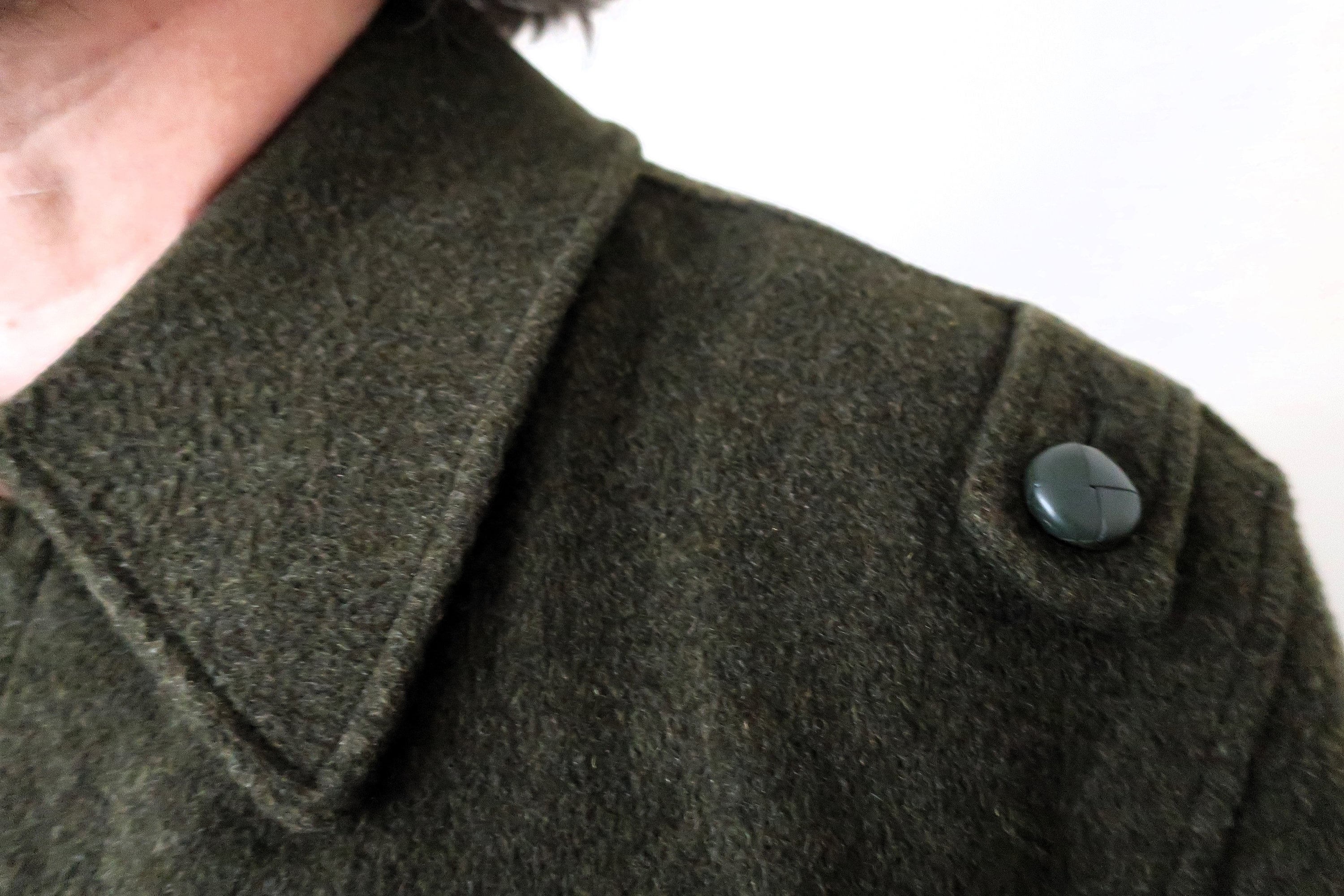 Austrian Vintage Pischl Loden Wool Jacket Short Coat With