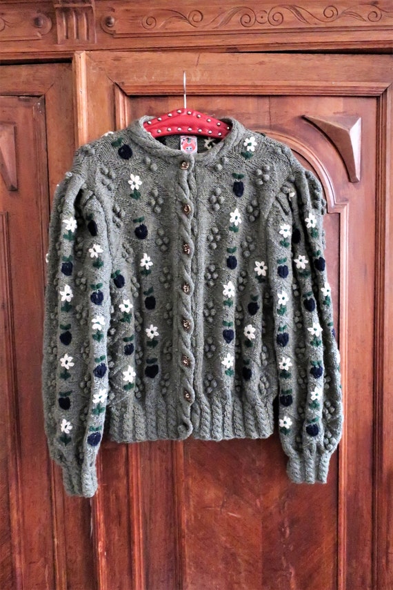Austrian Vintage Original Lanz Trachten Wool Knit Cardigan Austrian Vintage Original Lanz Trachten Wool Knit Cardigan