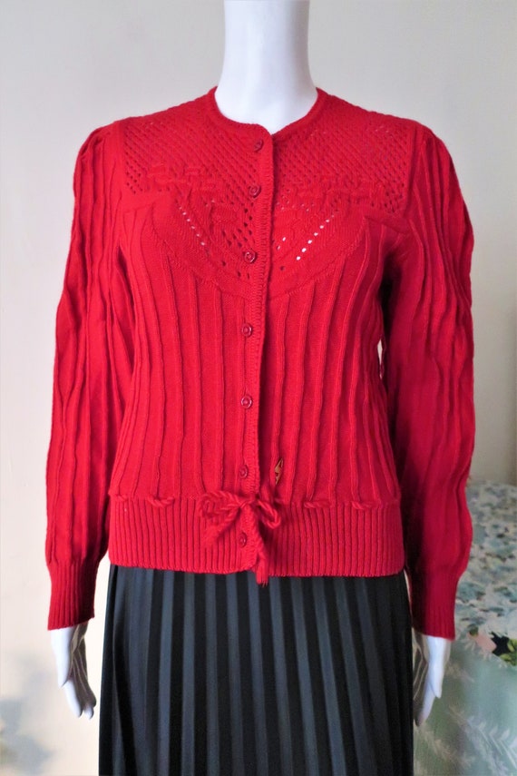 Vintage Kitz-Pichler Austrian trachten wool knit … - image 4