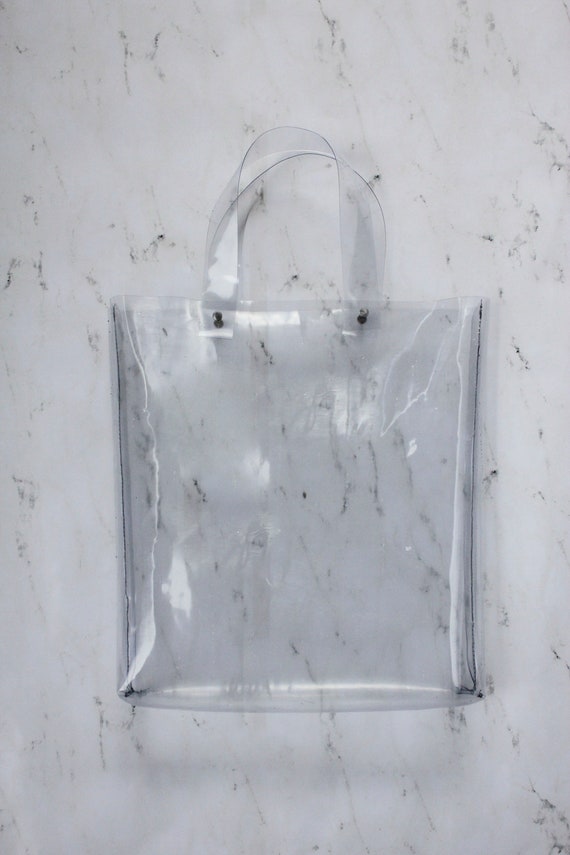 transparent vinyl bag