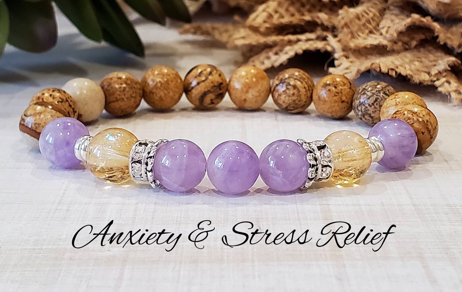 Anxiety and stress shop relief bracelet