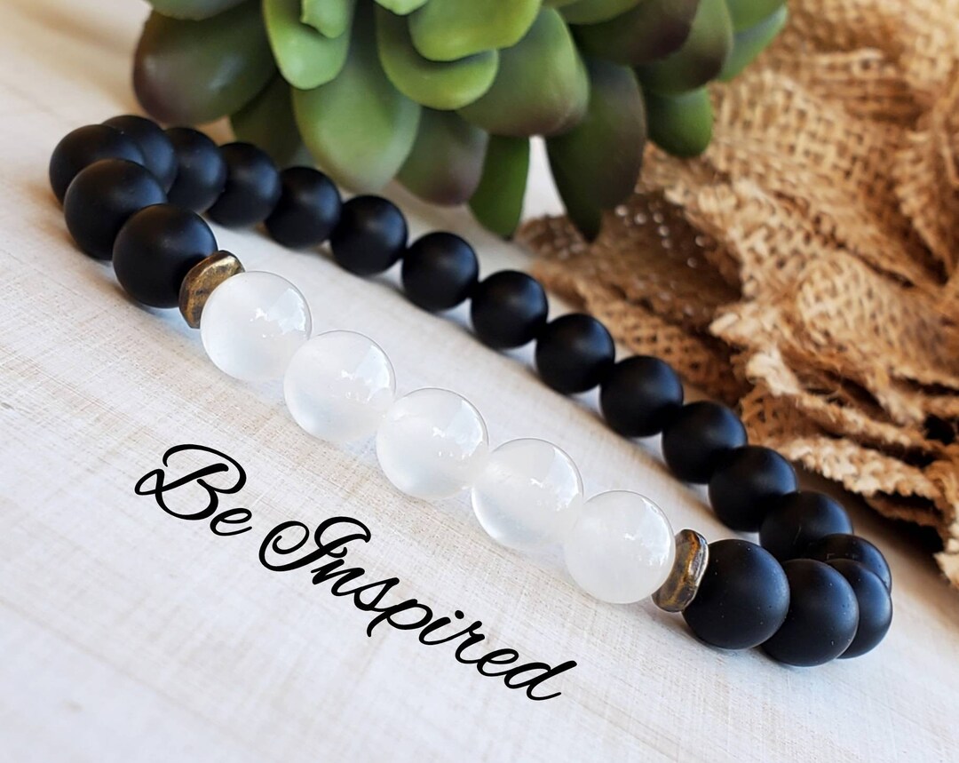 Healing Bracelet Men's Gemstone Bracelet Energy Etsy
