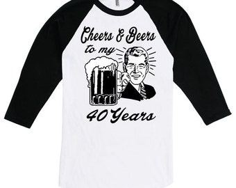 camiseta 40 años hombre