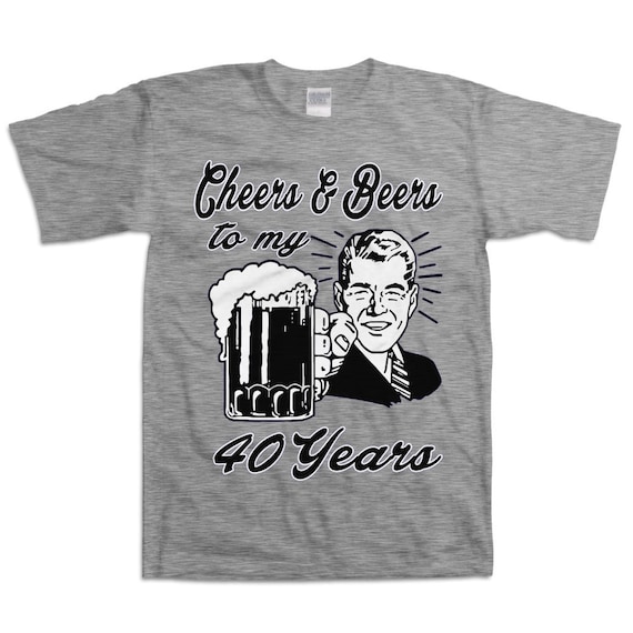 camiseta 40 años hombre