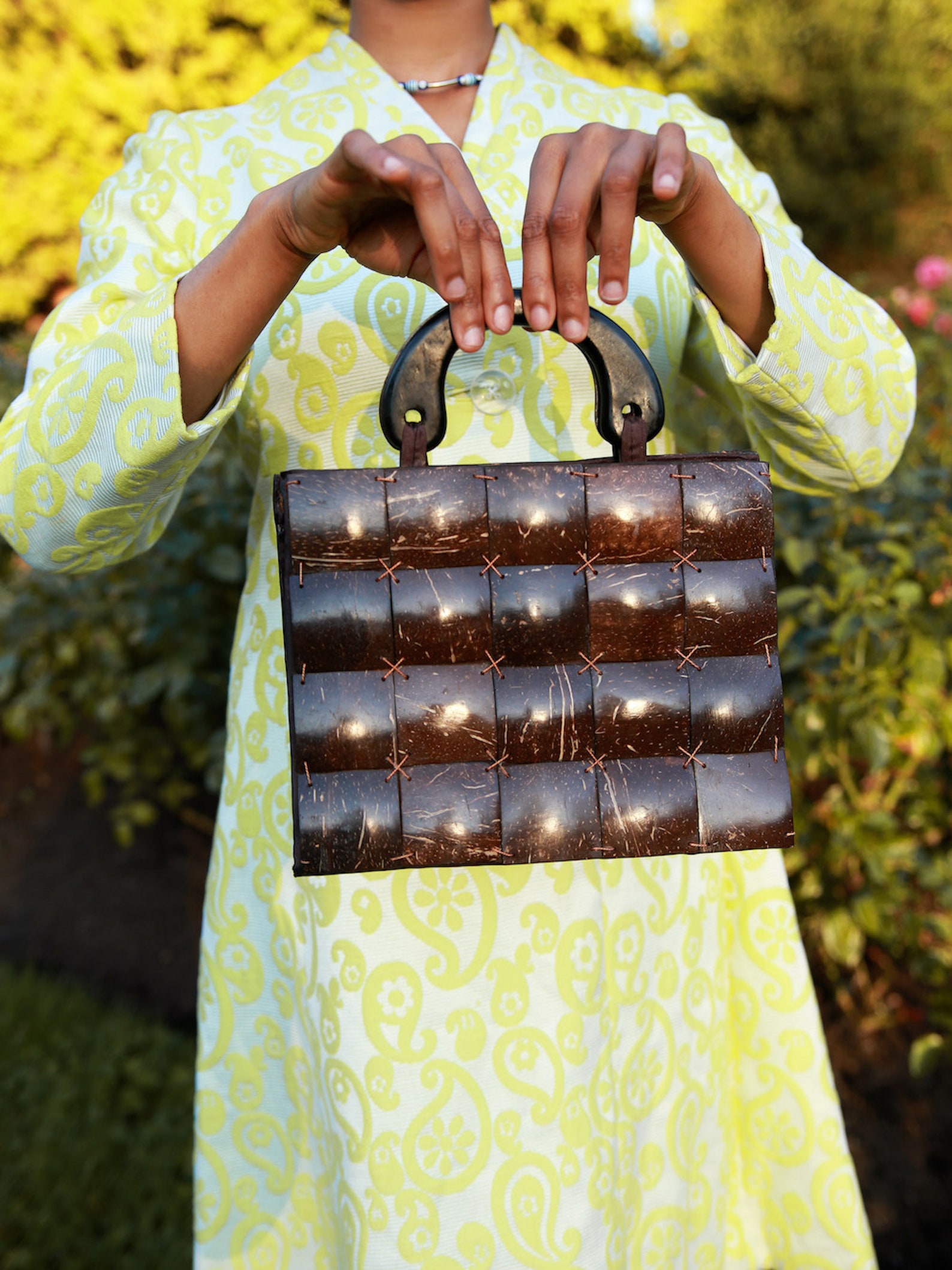 Brown Coconut Bag Large coconut shell bag large coconut bag Etsy