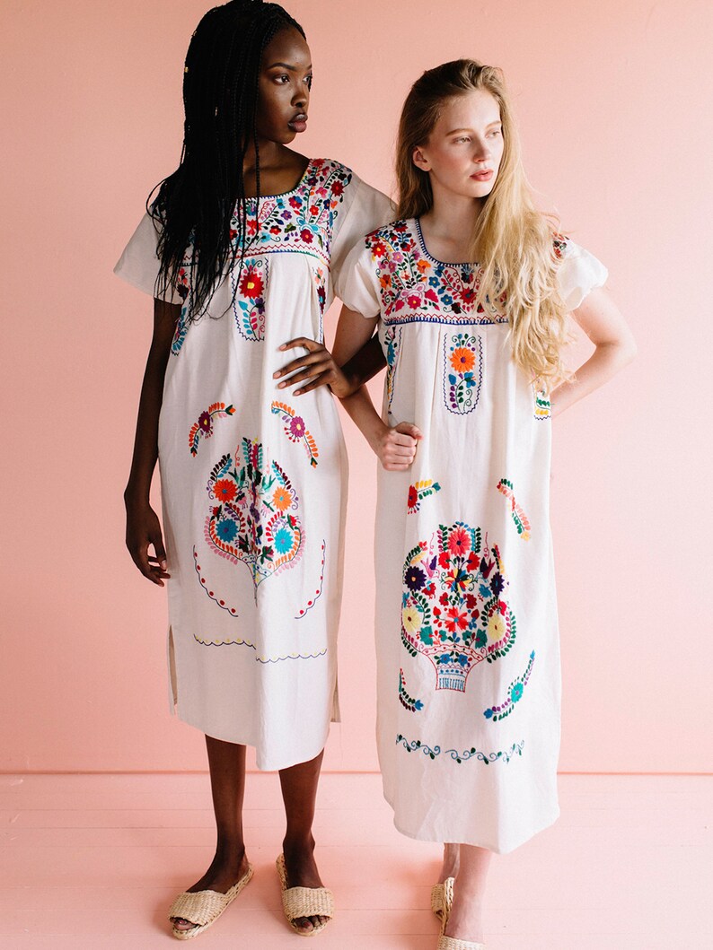 mexican cotton dresses