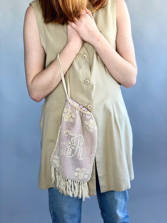 Vintage Edwardian/Victorian early 1900's crochet p