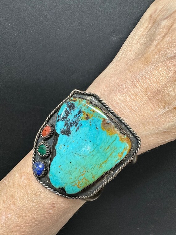 Beautiful Turquoise Cuff Bracelet Gem