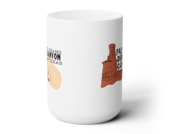 Palo Duro Canyon Mug: Sip the Beauty of Texan Wilderness