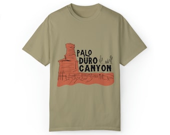 Palo Duro Canyon State Park Shirt: Trail Map Back, Nature Gift