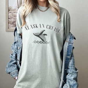 Adventure Awaits: Alaskan Cruise &#39;Whale&#39; Shirt - Sail with Majesty and Wonder!