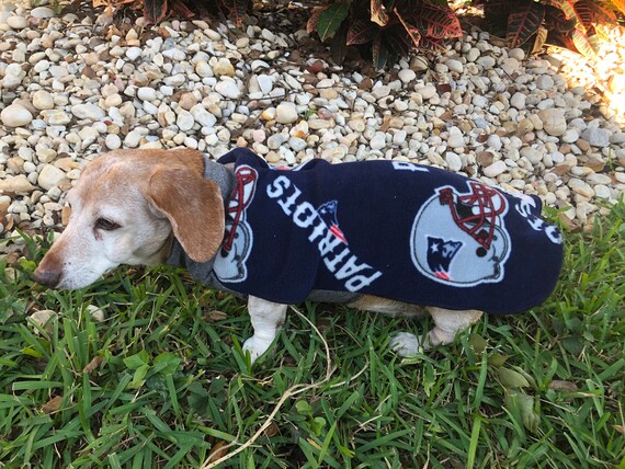 new england patriots dog sweater