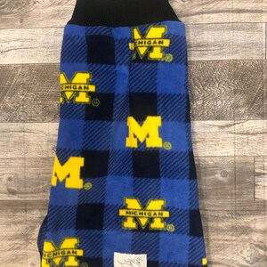 Starter Michigan Wolverines Navy Vault Jersey