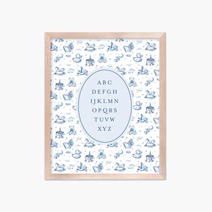 Alphabet Nursery Print