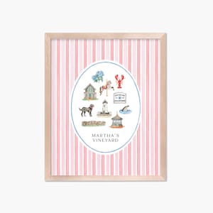 Martha&#39;s Vineyard Stripe Print