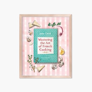 Julia Child &quot;Mastering the Art of French Cooking&quot; Print