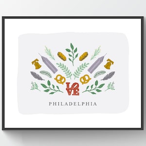 Philadelphia Icon Print