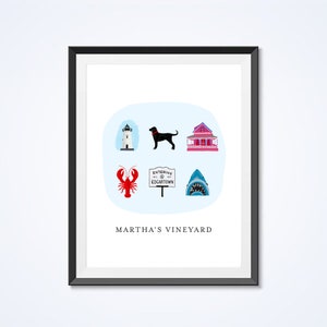 Martha&#39;s Vineyard Print