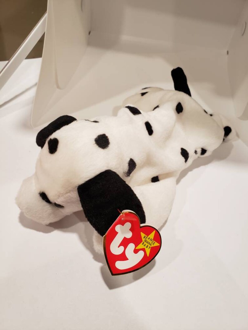 Dotty dalmatian Beanie baby TY rare and retired hard to find Etsy