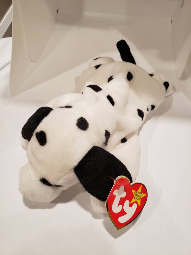 Dotty dalmatian Beanie baby TY rare and retired hard to find | Etsy