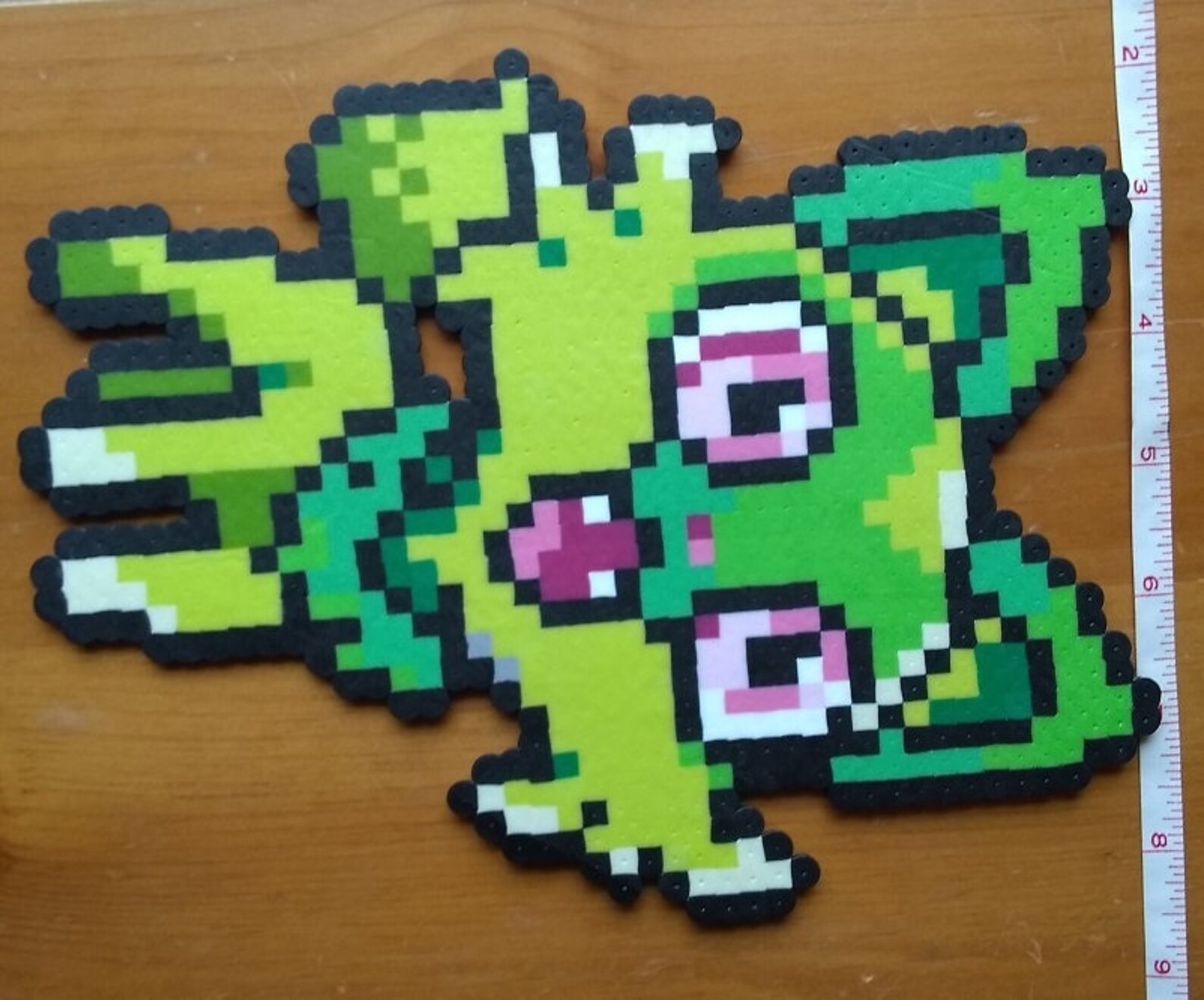 Sprigatito, Fuecoco, and Quaxly Pokemon Perler Sprites Etsy