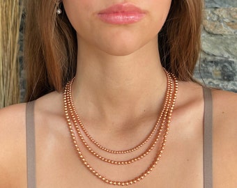 Genuine Natural Copper Necklace // Stimulates Energy Flow - Alignment of our Emotional & Physical Selves