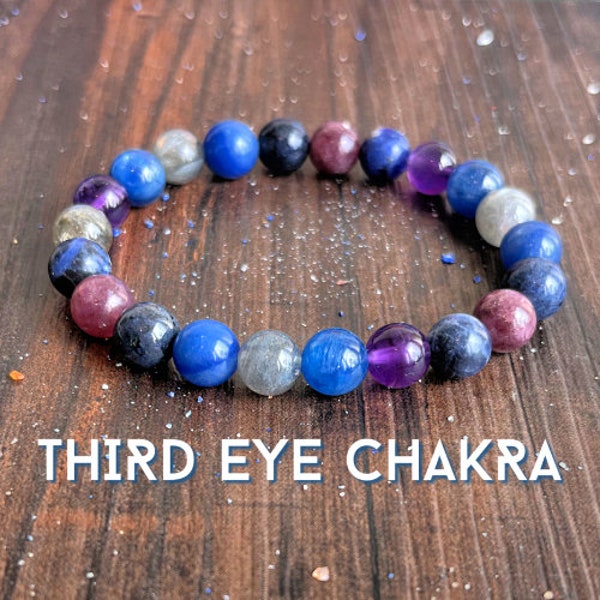 Third Eye Chakra Wrist Mala  //  Developing our Intution - Trusting Ourselves & Our Inner Knowing