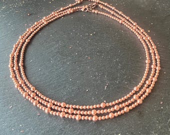 Genuine Natural Copper Necklace // Stimulates Energy Flow - Alignment of our Emotional & Physical Selves