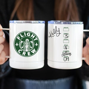 Flight Crew *Call Scheduling* PERSONALIZED Travel Mug // Funny Flight Attendant // Aviation Gift