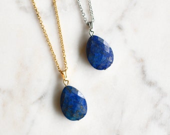Lapis Lazuli Pendant - Etsy