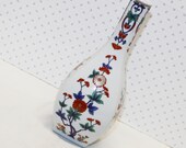 Japanese Imari Vase 4 Sided in Oranges, Blues Greens Famille Roses 9 1 2 quot Mint Condition