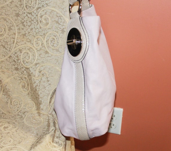 Vintage Coach Leather Tote Lavender "Penelope" M1173-… - Gem