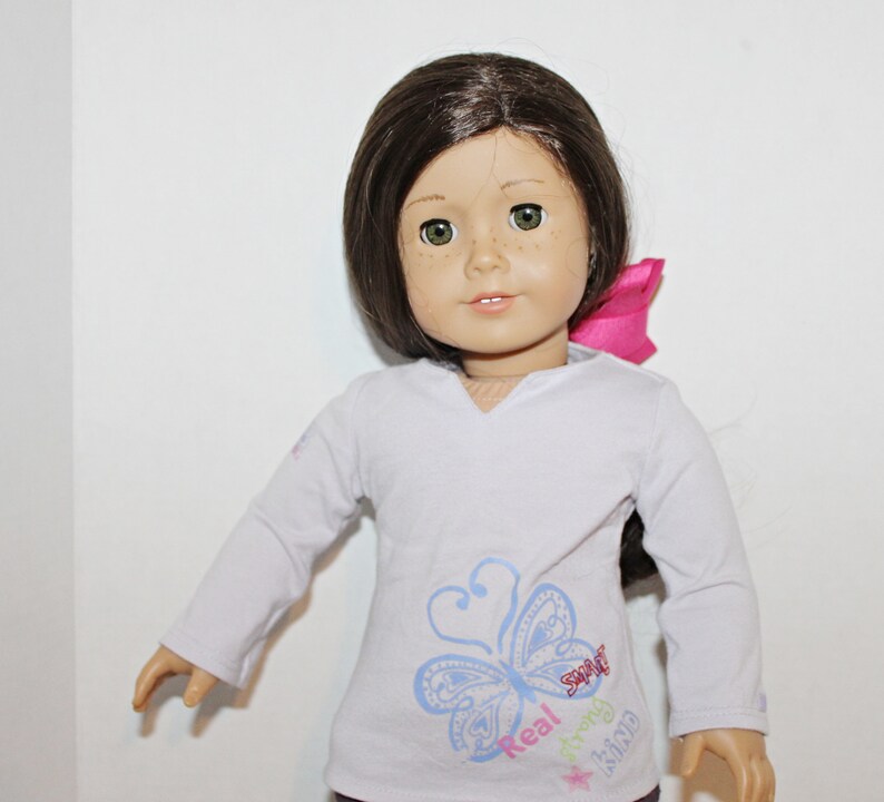 American Girl Doll Truly Me Doll Long Dark Brown Hair Hazel Eyes And Freckles 18 Doll Vcg