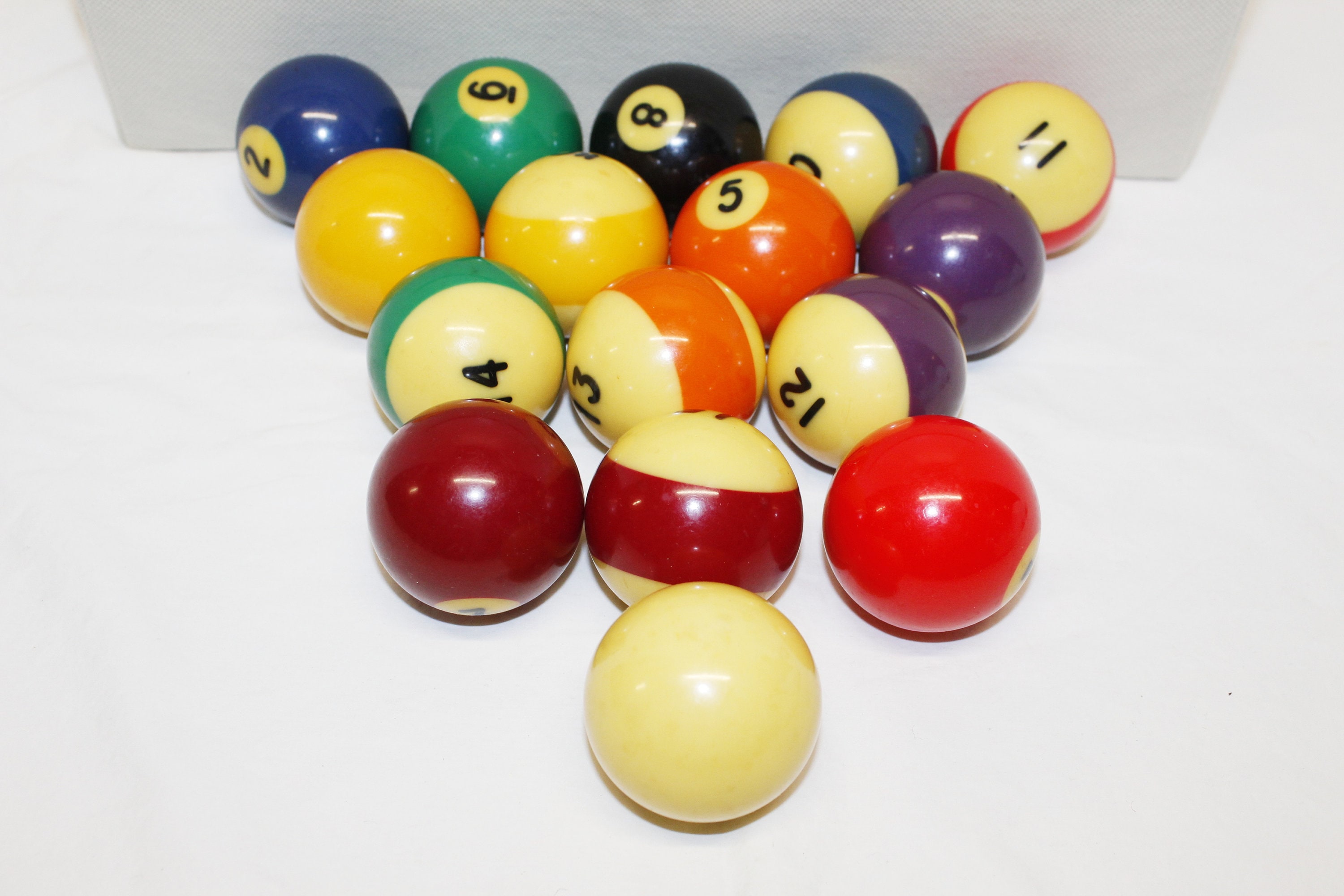 #8 Pool Ball FROM $10 SHIPPED,1500 VINTAGE, ANTIQUE BILLIARD BALLS Clay,  Aramith 