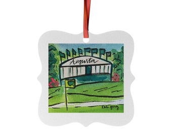 Augusta Scoreboard Aluminum Ornament