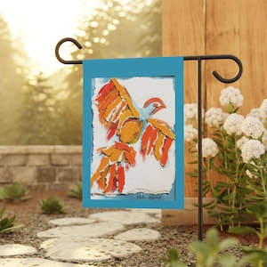 Phillis the Pheasant Garden Flag