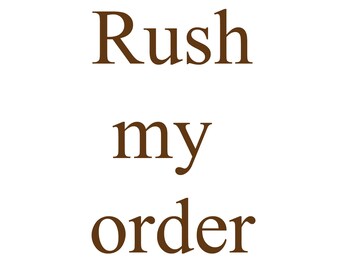 Rush My Order