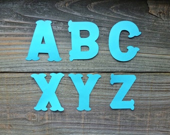 Scallop Edge Alphabet Paper Punch - Set of A to Z Text Fonts Embellishments - scrapbooking die-cut decal - classroom school bulletin board