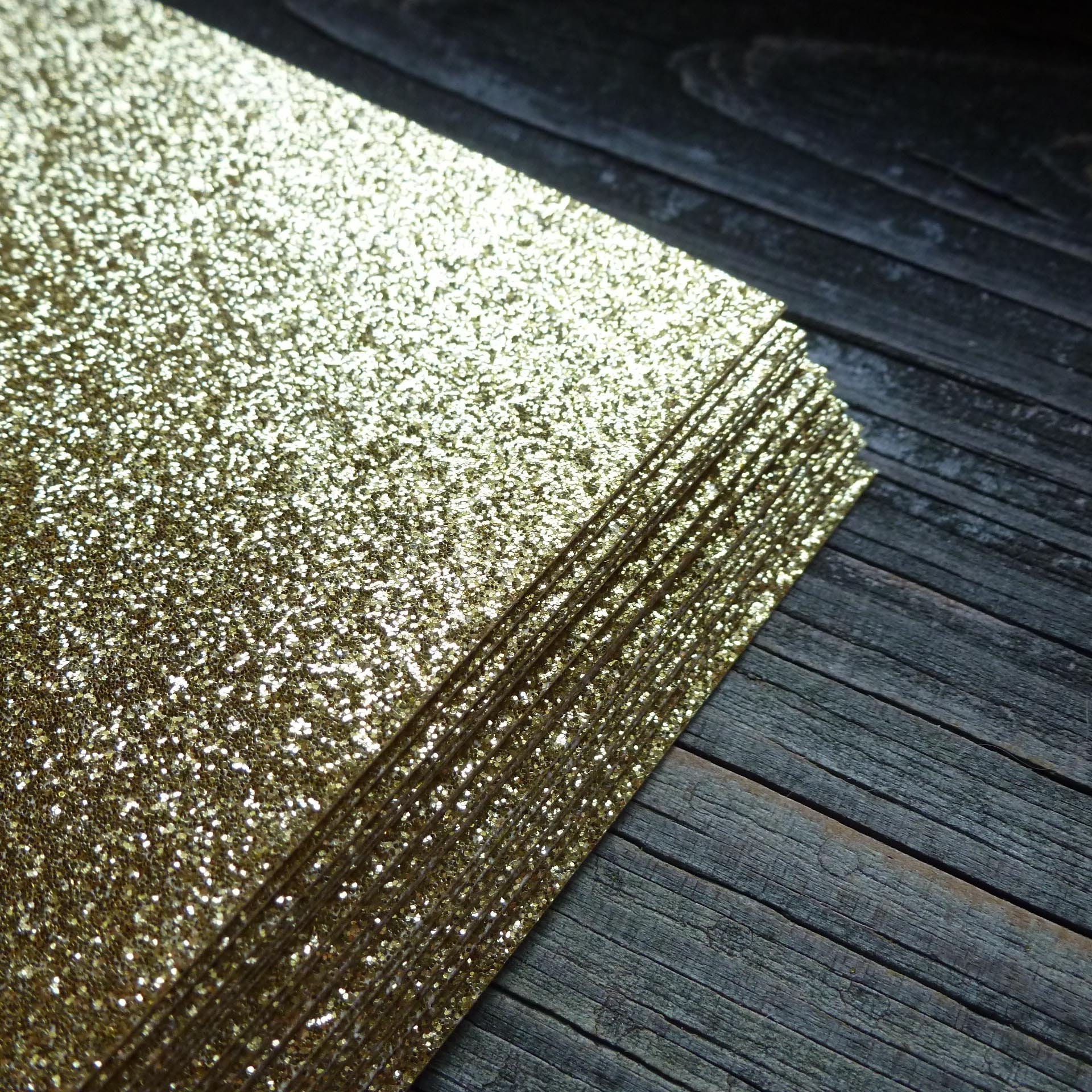 Gold Glitter Cardstock Paper. Metallic Gold Cardstock for Etsy