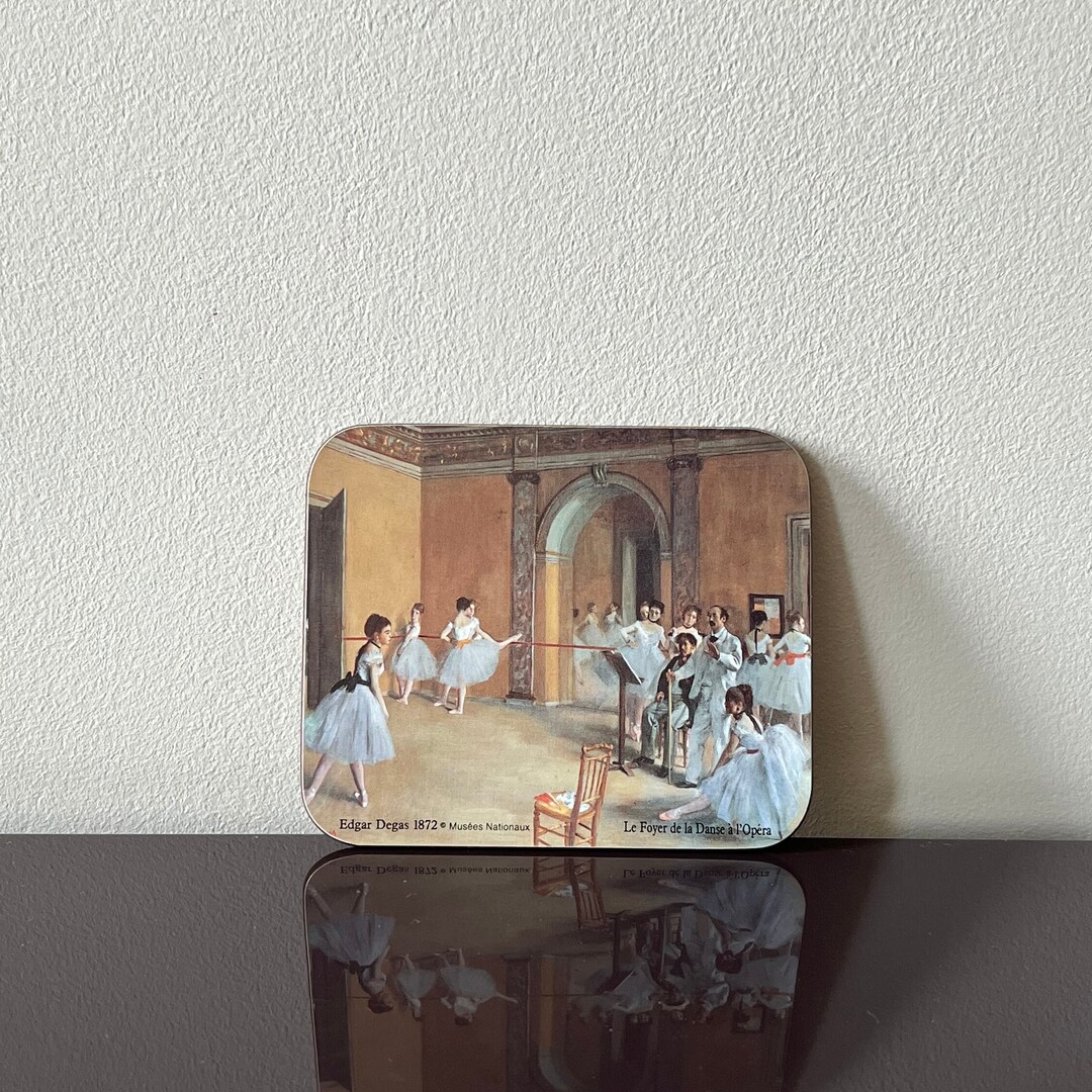 Edgar Degas "le Foyer De La Danse a L'opera" Set of Six Coasters - Etsy