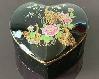 Vintage Asahi Japanese Trinket Box
