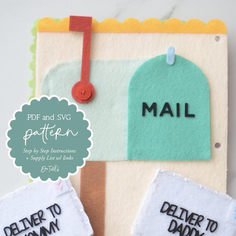 Felt Page Template - Etsy